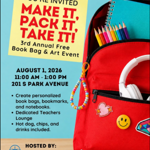 Creative Hub of Apopka's Make it, Pack it, Take it!