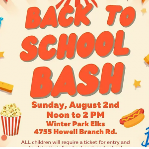 Winter Park Elks Back to School Bash