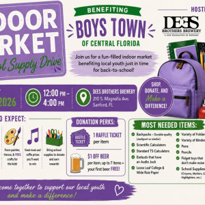 Ladies 327 and Dees Brothers Back To School Market and Supply Drive