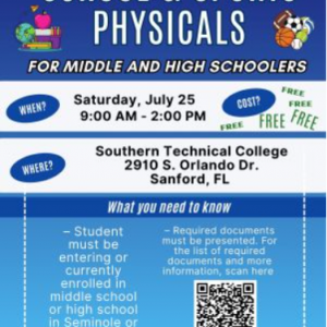 School & Sports Physicals with EKG at Southern Technical College