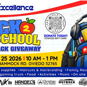 Audio Excellence Annual Back 2 School Backpack Giveaway