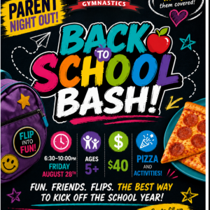 ACE Gymnastics Parent's Night Back to School Bash