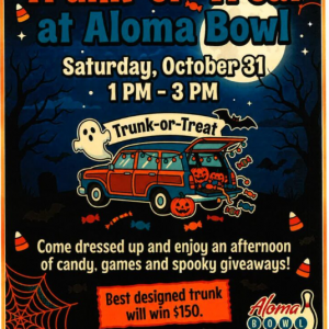 Aloma Bowling Center Trunk or Treat