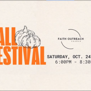 Faith Outreach Fall Festival