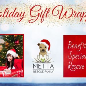 Holiday Gift Wrapping Fundraiser for METTA Rescue Family