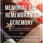 5/30 Sanford Memorial Day Ceremony